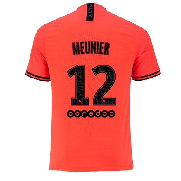 Camiseta Paris Saint Germain NO.12 Meunier 2ª Kit 2019 2020 Naranja